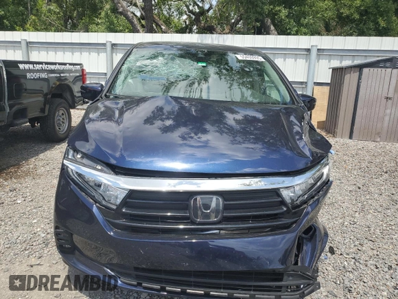 2021 Honda Odyssey EX z VIN 5FNRL6H5XMB037355, wystawiony jako Copart lot #55400995 z przebiegiem 57 964 mil mil oraz Szkoda całkowita • Salvage title. Historia ofert i sprzedaży dostępna na DreamBid. Obrazek 5.