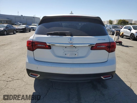 2016 Acura MDX с VIN 5FRYD3H20GB018622, выставлен на аукционе Copart как лот 53746995 с пробегом 66 110 миль миль и Списание • Salvage title. История ставок и продаж доступна на DreamBid. Изображение 6.