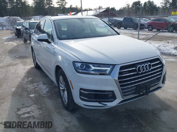 2017 Audi Q7 Premium with VIN WA1AAAF72HD022267, listed as a IAAI auction lot 41505690 with 90,475 mi miles and . Bid and sale history available at DreamBid. Image 1.