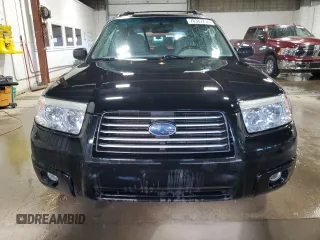 2007 Subaru Forester X with VIN JF1SG63637H705612, listed as a Copart auction lot 76387234 with 136,300 mi miles and Salvage Title. Bid and sale history available at carsss.com. Image 5.