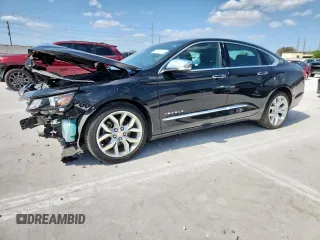 2019 Chevrolet Impala Premier with VIN 1G1105S34KU141151, listed as a Copart auction lot 60133575 with 115,152 mi miles and Salvage title. Bid and sale history available at DreamBid. Image 1.