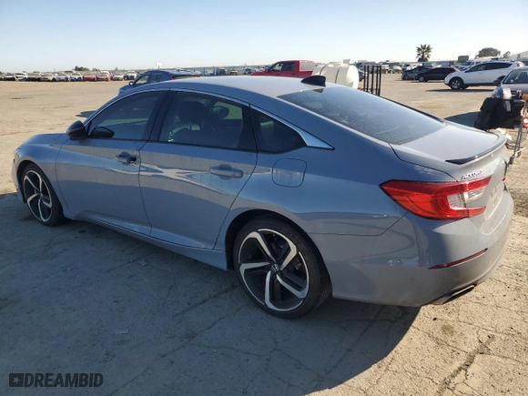 2022 Honda Accord Sedan Sport SE with VIN 1HGCV1F41NA108712, listed as a Copart auction lot 48346815 with 25,941 mi miles and Salvage Title. Bid and sale history available at carsss.com. Image 2.