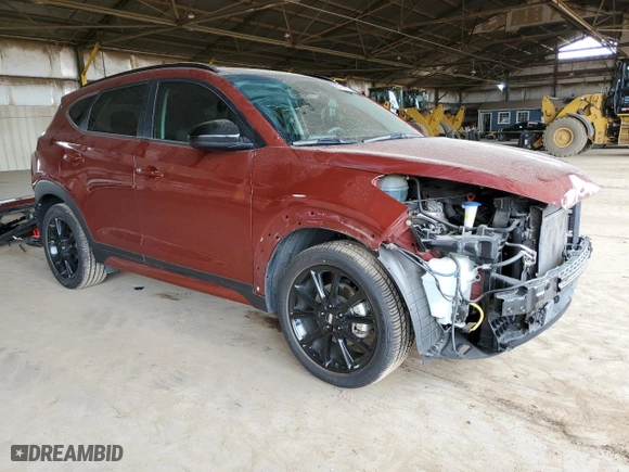 2019 Hyundai Tucson SEL with VIN KM8J33AL5KU973100, listed as a Copart auction lot 52574145 with 40,285 mi miles and Salvage Title. Bid and sale history available at carsss.com. Image 4.