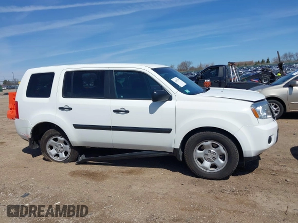 2011 Honda Pilot LX with VIN 5FNYF4H25BB037080, listed as a IAAI auction lot 42057399 with 146,790 mi miles and . Bid and sale history available at DreamBid. Image 13.