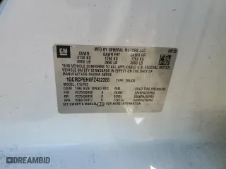 2015 Chevrolet Silverado 1500 Work Truck with VIN 1GCRCPEH0FZ432355, listed as a Copart auction lot 49904655 with 92,137 mi miles and Salvage Title. Bid and sale history available at carsss.com. Image 13.