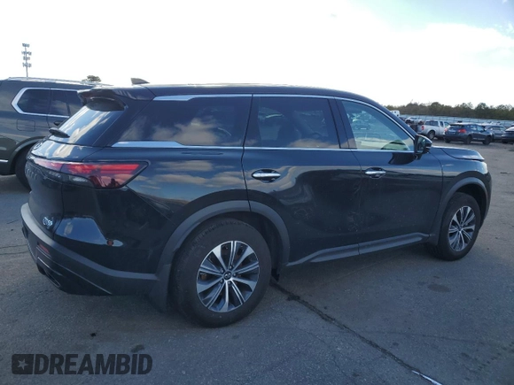 2024 Infiniti QX60 Pure с VIN 5N1DL1ES7RC357594, выставлен на аукционе Copart как лот 45306435 с пробегом 7 099 миль миль и Списание • Salvage title. История ставок и продаж доступна на DreamBid. Изображение 3.