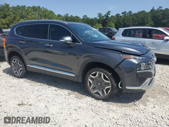 2023 Hyundai Santa Fe Hybrid Limited with VIN 5NMS5DA18PH014683, listed as a Copart auction lot 60759014 with 10,987 mi miles and Clean Title. Bid and sale history available at carsss.com. Image 4.