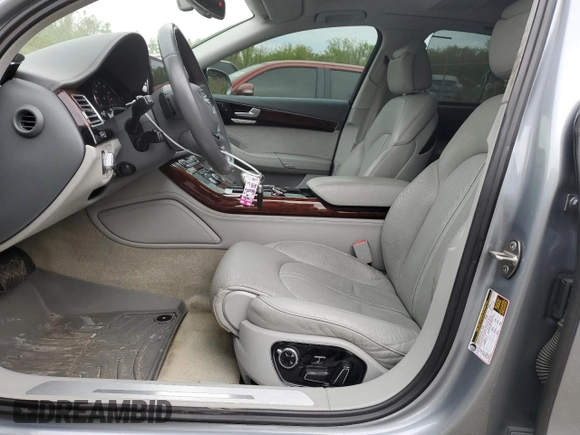 2012 Audi A8 L with VIN WAURVAFD3CN018800, listed as a Copart auction lot 53815475 with 85,417 mi miles and Salvage Title. Bid and sale history available at carsss.com. Image 7.