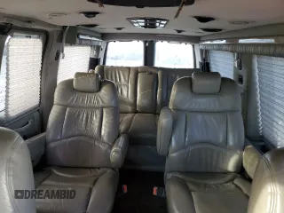 2002 GMC Savana with VIN 1GDFG15R821213080, listed as a Copart auction lot 83454614 with 217,494 mi miles and Salvage Title. Bid and sale history available at carsss.com. Image 10.
