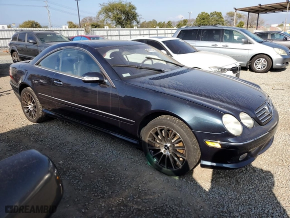 2004 Mercedes-Benz CL-Class with VIN WDBPJ75J04A040535, listed as a Copart auction lot 50412135 with 2,688 mi miles and Clean Title. Bid and sale history available at carsss.com. Image 4.