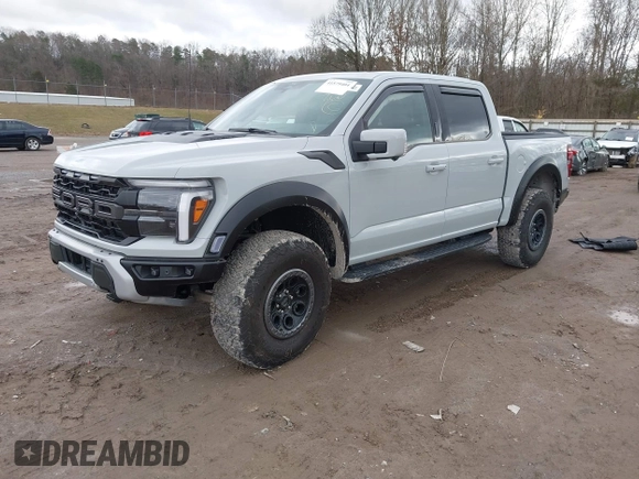 2024 Ford F-150 Raptor with VIN 1FTFW1RG1RFB44939, listed as a IAAI auction lot 41579404 with 3,597 mi miles and . Bid and sale history available at DreamBid. Image 17.