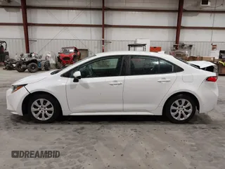 2020 Toyota Corolla LE with VIN 5YFEPRAE3LP047159, listed as a IAAI auction lot 41925345 with 57,505 mi miles. Bid and sale history available at carsss.com. Image 14.