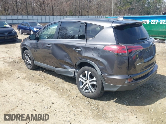 2017 Toyota RAV4 LE with VIN 2T3ZFREV9HW390859, listed as a IAAI auction lot 41802727 with 167,085 mi miles and . Bid and sale history available at carsss.com. Image 3.