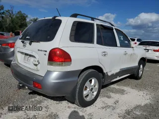 2005 Hyundai Santa Fe GLS with VIN KM8SC13D95U868823, listed as a Copart auction lot 80675094 with 0 mi miles and Salvage Title. Bid and sale history available at carsss.com. Image 3.