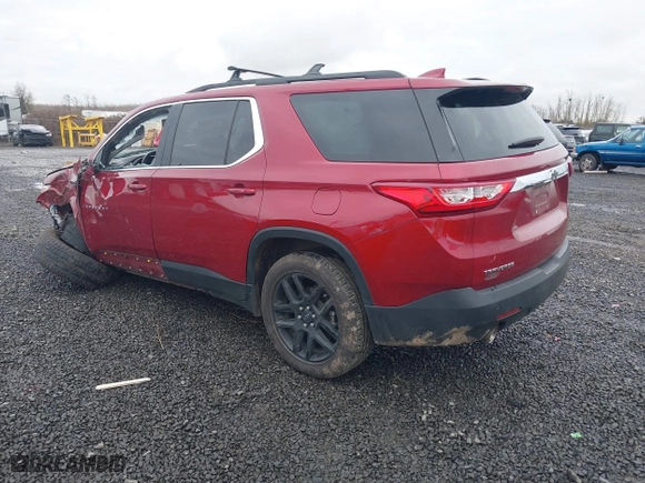 2019 Chevrolet Traverse LT Leather with VIN 1GNERHKW8KJ194261, listed as a IAAI auction lot 41487185 with 92,064 mi miles. Bid and sale history available at carsss.com. Image 3.
