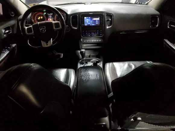 2012 Dodge Durango R/T with VIN 1C4SDJCTXCC362168, listed as a Copart auction lot 52133095 with 137,903 mi miles and Salvage title. Bid and sale history available at DreamBid. Image 8.
