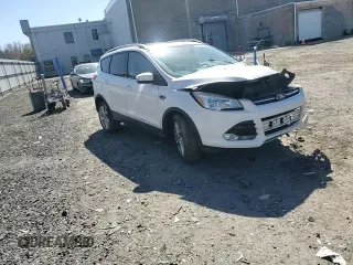 2016 Ford Escape Titanium with VIN 1FMCU9J95GUC74411, listed as a Copart auction lot 50061075 with 198,865 mi miles and Salvage Title. Bid and sale history available at DreamBid. Image 11.