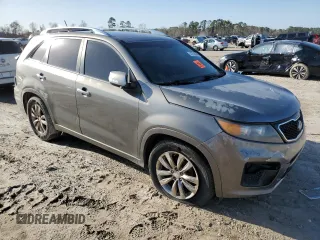 2012 Kia Sorento SX with VIN 5XYKW4A26CG207151, listed as a Copart auction lot 47638365 with 242,286 mi miles and Salvage Title. Bid and sale history available at carsss.com. Image 4.