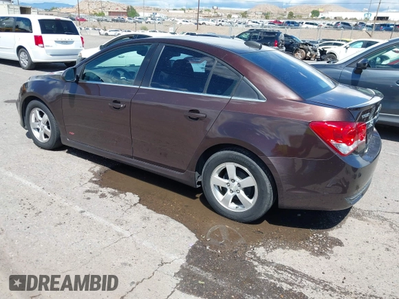 2015 Chevrolet Cruze LT with VIN 1G1PC5SB8F7126147, listed as a IAAI auction lot 42227926 with 156,172 mi miles and . Bid and sale history available at DreamBid. Image 3.