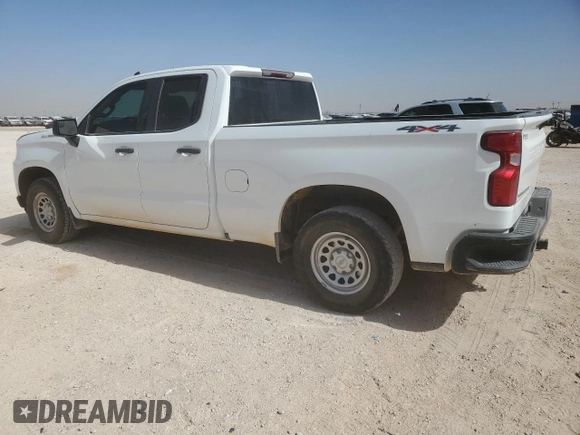 2020 Chevrolet Silverado 1500 Work Truck with VIN 1GCRYAEF6LZ167448, listed as a Copart auction lot 46709465 with 73,232 mi miles and Clean Title. Bid and sale history available at carsss.com. Image 2.