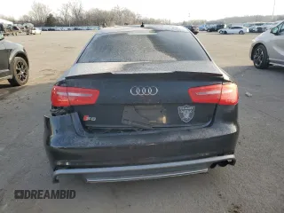 2014 Audi S6 Prestige with VIN WAUF2AFC8EN134550, listed as a Copart auction lot 86691244 with 0 mi miles and Salvage Title. Bid and sale history available at carsss.com. Image 6.