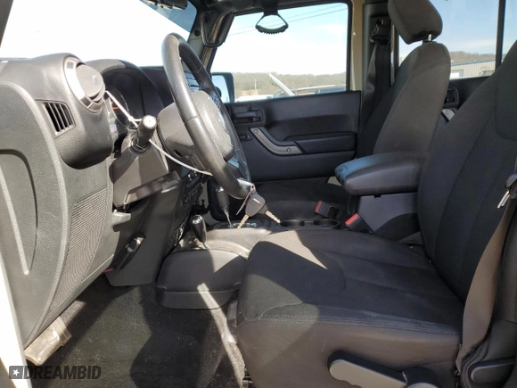 2018 Jeep Wrangler JK Unlimited Sport with VIN 1C4BJWDG5JL878507, listed as a Copart auction lot 47029335 with 62,694 mi miles and Salvage Title. Bid and sale history available at carsss.com. Image 7.
