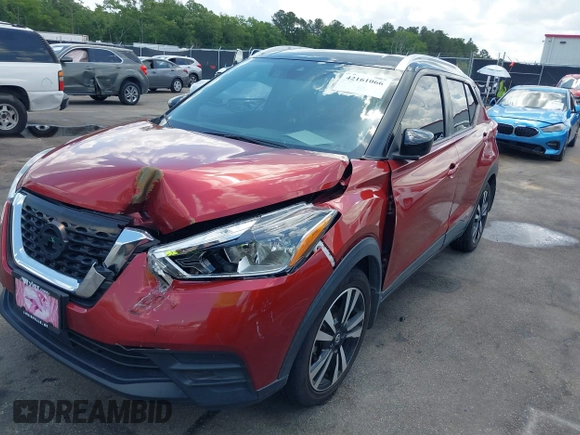 2020 Nissan Kicks SV z VIN 3N1CP5CV7LL574165, wystawiony jako IAAI lot #42161066 z przebiegiem 86 778 mil mil oraz . Historia ofert i sprzedaży dostępna na DreamBid. Obrazek 17.