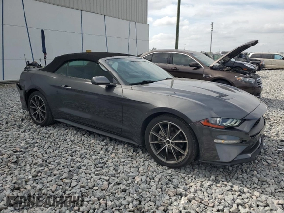 2019 Ford Mustang EcoBoost with VIN 1FATP8UHXK5129463, listed as a Copart auction lot 54005485 with 54,057 mi miles and Salvage Title. Bid and sale history available at carsss.com. Image 4.