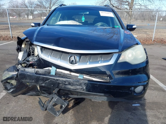 2007 Acura RDX with VIN 5J8TB18287A001275, listed as a IAAI auction lot 41591052 with 148,017 mi miles. Bid and sale history available at carsss.com. Image 12.