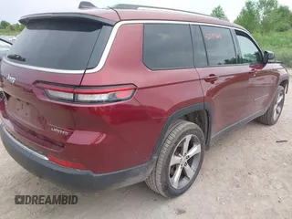 2021 Jeep Grand Cherokee Limited with VIN 1C4RJKBG1M8131407, listed as a IAAI auction lot 42545568 with 59,543 mi miles and . Bid and sale history available at DreamBid. Image 4.