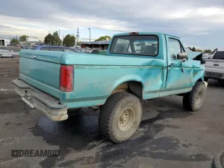 1995 Ford F-150 with VIN 1FTEF14NXSNA51477, listed as a Copart auction lot 76371134 with 113,544 mi miles and Salvage Title. Bid and sale history available at carsss.com. Image 3.