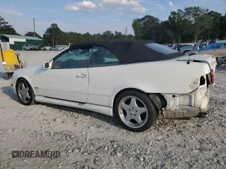 2002 Mercedes-Benz CLK 320/430 with VIN WDBLK65G52T109375, listed as a Copart auction lot 71832724 with 207,707 mi miles and Salvage Title. Bid and sale history available at carsss.com. Image 2.