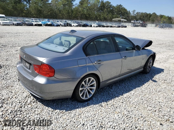 2011 BMW 3 Series 328i with VIN WBAPH5G56BNM78478, listed as a Copart auction lot 51046875 with 105,667 mi miles and Non Repairable. Bid and sale history available at carsss.com. Image 3.