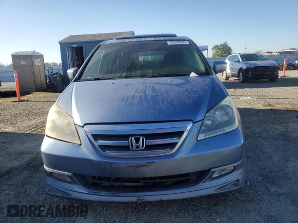 2005 Honda Odyssey EX-L with VIN 5FNRL38645B092814, listed as a Copart auction lot 50587065 with 262,912 mi miles and Salvage Title. Bid and sale history available at carsss.com. Image 5.