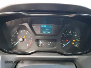 2017 Ford Transit Passenger XL with VIN 1FBZX2CM8HKB38970, listed as a Copart auction lot 55408154 with 56,597 mi miles and Salvage Title. Bid and sale history available at carsss.com. Image 9.