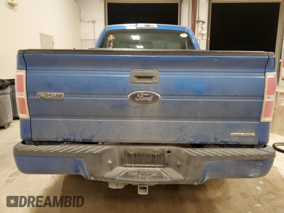 2013 Ford F-150 XL with VIN 1FTMF1CF5DFD02991, listed as a Copart auction lot 46853675 with 127,474 mi miles and Salvage title. Bid and sale history available at DreamBid. Image 6.
