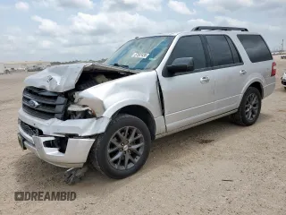 2017 Ford Expedition Limited с VIN 1FMJU1KT3HEA66221, выставлен на аукционе Copart как лот 57502435 с пробегом 150 164 миль миль и Списание • Salvage title. История ставок и продаж доступна на DreamBid. Изображение 1.