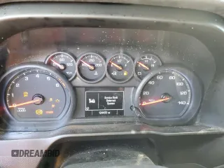 2020 Chevrolet Silverado 1500 Custom with VIN 3GCPWBEF1LG309594, listed as a Copart auction lot 47881835 with 124,433 mi miles and Salvage Title. Bid and sale history available at carsss.com. Image 9.