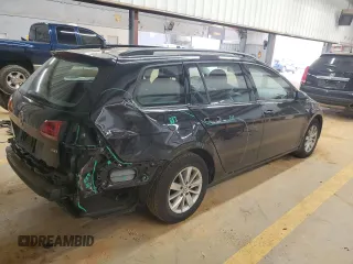 2016 Volkswagen Golf SportWagen TSI S with VIN 3VWC17AUXGM505701, listed as a Copart auction lot 43353905 with 64,894 mi miles and Salvage Title. Bid and sale history available at carsss.com. Image 3.