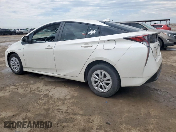 2017 Toyota Prius Two z VIN JTDKBRFU3H3041377, wystawiony jako Copart lot #58747625 z przebiegiem 54 773 mil mil oraz Szkoda całkowita • Salvage title. Historia ofert i sprzedaży dostępna na DreamBid. Obrazek 2.