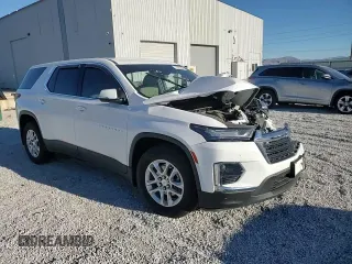2023 Chevrolet Traverse LS with VIN 1GNEVFKW3PJ228615, listed as a Copart auction lot 72365384 with 0 mi miles and Salvage Title. Bid and sale history available at carsss.com. Image 10.