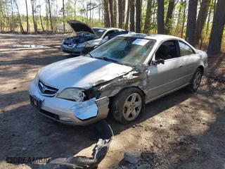 2002 Acura CL Type S with VIN 19UYA42632A001263, listed as a IAAI auction lot 41983091 with 1 mi miles. Bid and sale history available at carsss.com. Image 2.