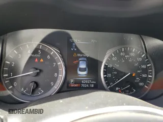 2021 Infiniti Q50 Luxe with VIN JN1EV7BR5MM753035, listed as a Copart auction lot 58970045 with 62,927 mi miles and Salvage title. Bid and sale history available at DreamBid. Image 9.