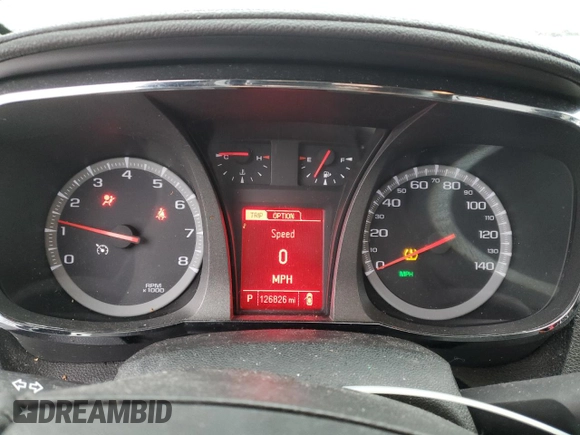 2016 GMC Terrain SLE with VIN 2GKALNEKXG6357985, listed as a Copart auction lot 83307104 with 126,826 mi miles and Salvage Title. Bid and sale history available at carsss.com. Image 9.