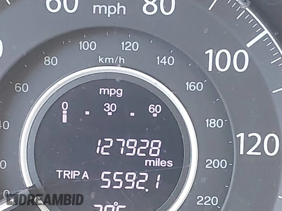 2014 Honda CR-V LX with VIN 3CZRM3H33EG701074, listed as a IAAI auction lot 41533756 with 127,928 mi miles. Bid and sale history available at carsss.com. Image 16.
