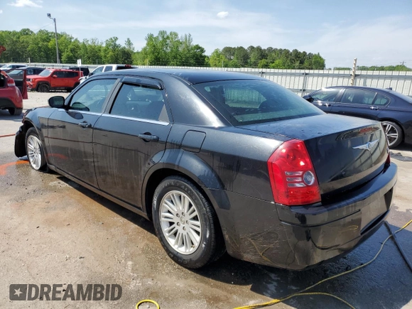 2009 Chrysler 300 LX with VIN 2C3KA43D49H615515, listed as a Copart auction lot 52409715 with 209,912 mi miles and Salvage Title. Bid and sale history available at carsss.com. Image 2.