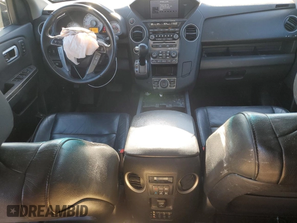 2012 Honda Pilot Touring with VIN 5FNYF4H96CB076730, listed as a Copart auction lot 50161785 with 108,038 mi miles and Salvage Title. Bid and sale history available at DreamBid. Image 8.