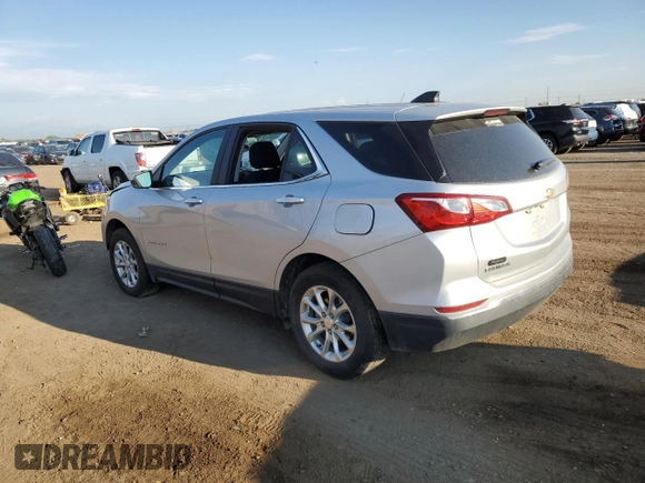 2021 Chevrolet Equinox LT with VIN 2GNAXUEV2M6125369, listed as a Copart auction lot 63131484 with 77,168 mi miles and Salvage title. Bid and sale history available at DreamBid. Image 2.