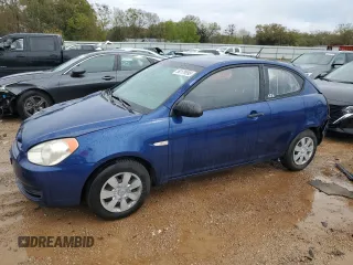 2007 Hyundai Accent GS with VIN KMHCM36C37U003798, listed as a Copart auction lot 50176595 with 122,342 mi miles and Salvage Title. Bid and sale history available at carsss.com. Image 1.