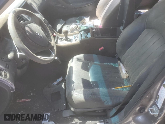 2008 Infiniti EX Journey with VIN JNKAJ09E58M305903, listed as a Copart auction lot 68736064 with Not Provided miles and Salvage Title. Bid and sale history available at DreamBid. Image 9.